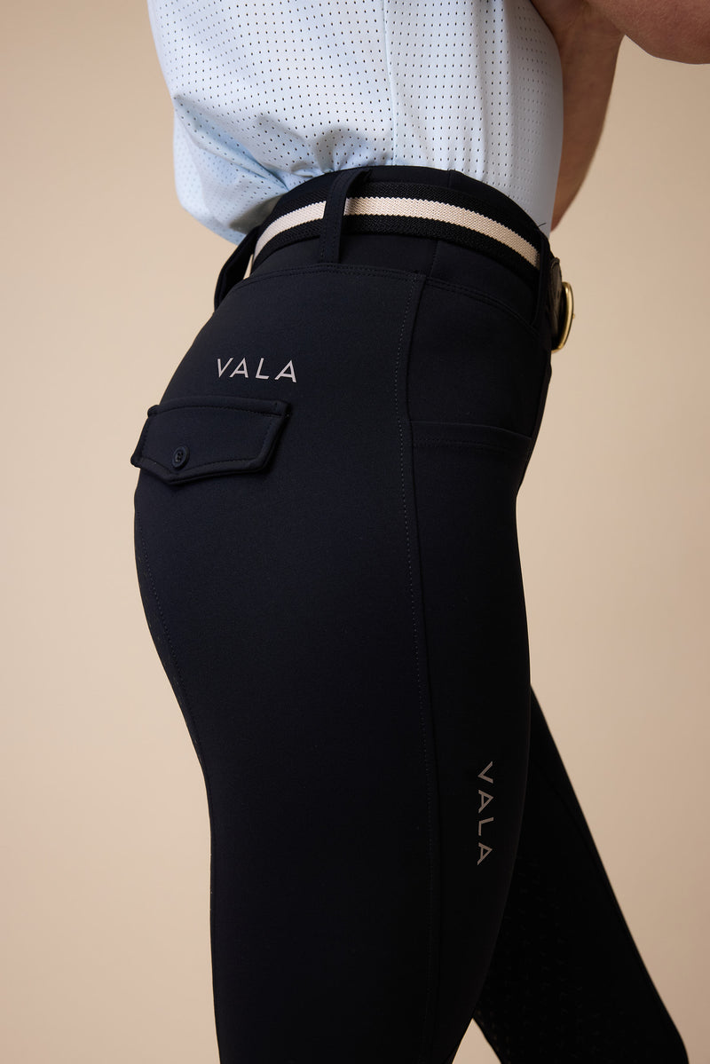 Sculpt And Smooth Riding Breeches - Black