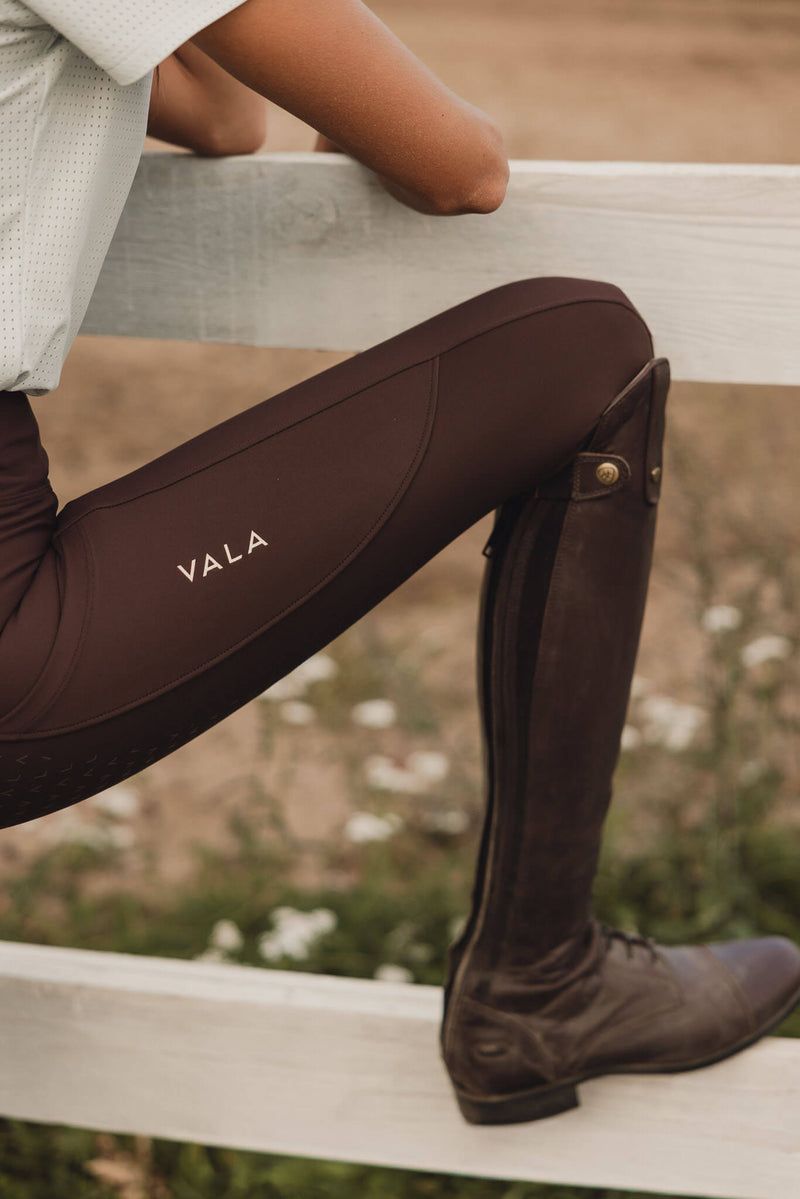 Active Everyday Riding Leggings - Cocoa