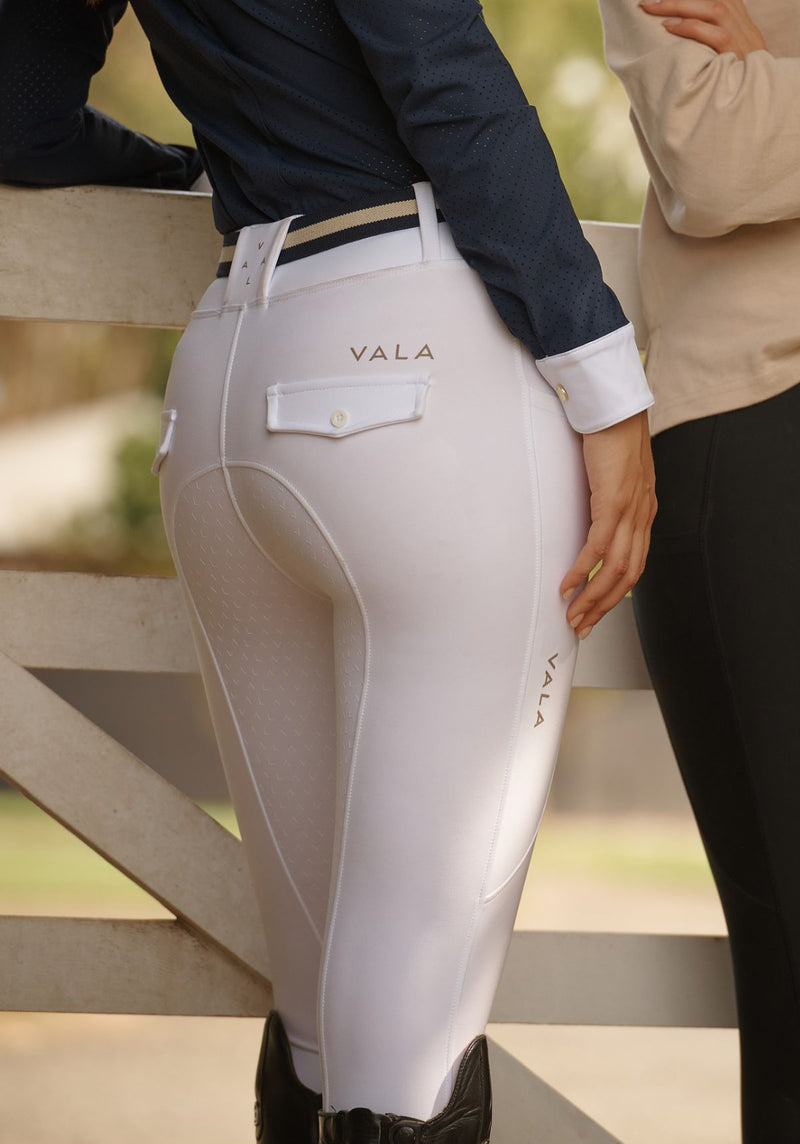 Sculpt And Smooth Riding Breeches - White