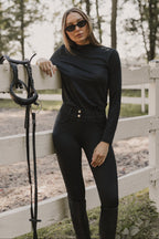 Celine Airlite Mesh Long Sleeve - Black