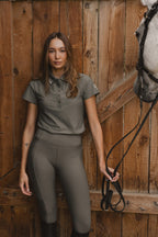 Alegra Short Sleeve Polo - Clover