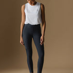 Black Active Everyday Riding Leggings 