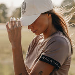 VALA Ascot Cap in Chaff_ Side