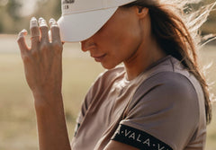 VALA Ascot Cap in Chaff_ Side