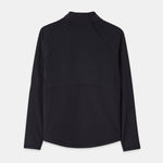 Cloudline 1/2 Zip Long Sleeve Top in Black – Back View