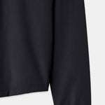 Cloudline Long Sleeve Top in Black – Sleeve Cuff with VALA Logo Trim