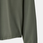 Cloudline Long Sleeve Top in Clover – Sleeve Cuff with VALA Logo Trim