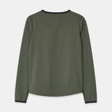 Cloudline Long Sleeve Top in Clover – Back View