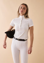 Mesh Show Shirt S/S - White