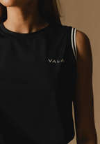 Black Carly Tank - Details
