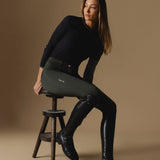 Black Cloudline Long Sleeve Top– Side