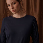 Black Cloudline_Long_Sleeve_Top_- Close up