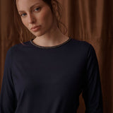 Black Cloudline_Long_Sleeve_Top_- Close up