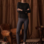 Black Cloudline_Long_Sleeve_Top_-_Front 