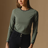 Clover Cloudline LS Top – Front Tuck
