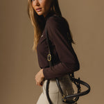 Cocoa Elsa Mesh Long Sleeve Zip - Side