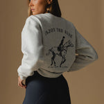 GREY MARL Enjoy The Ride Fleece 