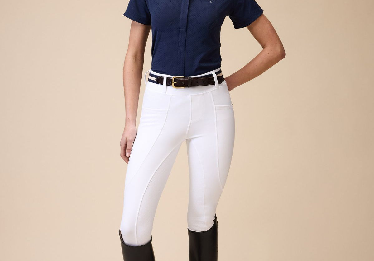 Mesh Show Shirt S/S in Navy - Front Details