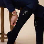 VALA Navy Socks Details