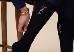 VALA Navy Socks Details