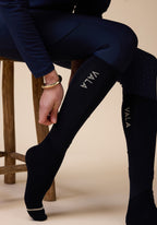 VALA Navy Socks Details