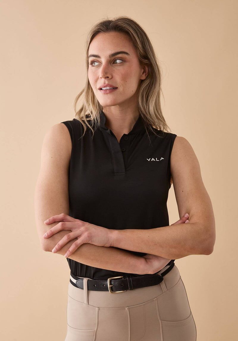 Connected Sleeveless Polo
