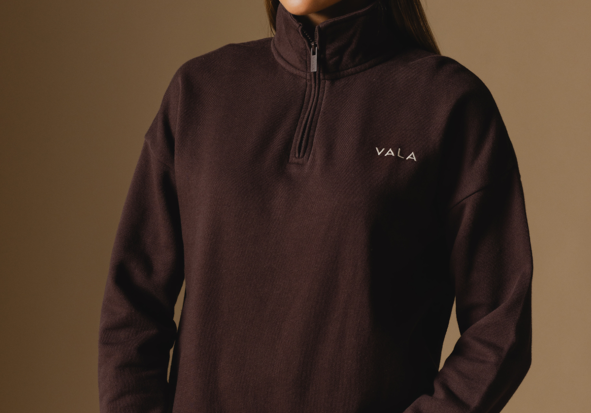 Cocoa Olsen Zip Fleece - Front