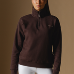 Cocoa Olsen Zip Fleece - Front view
