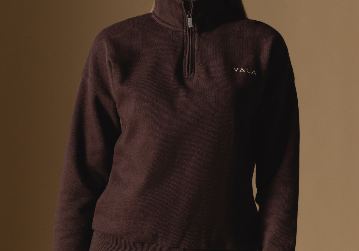 Cocoa Olsen Zip Fleece - Front view