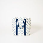 Navy Horseshoe Shopper Tote - Project Ten X VALA