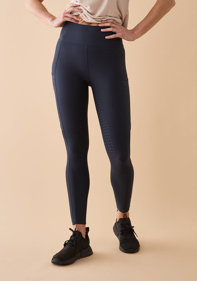 Active Everyday Riding Leggings - Navy