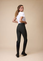 Active Everyday Riding Leggings in Olive  - Back