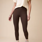 VALA Riding Leggings Cocoa Front Details