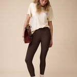 VALA Riding Leggings Cocoa Front