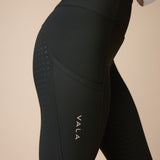 Active Everyday Riding Leggings in Olive  - Side