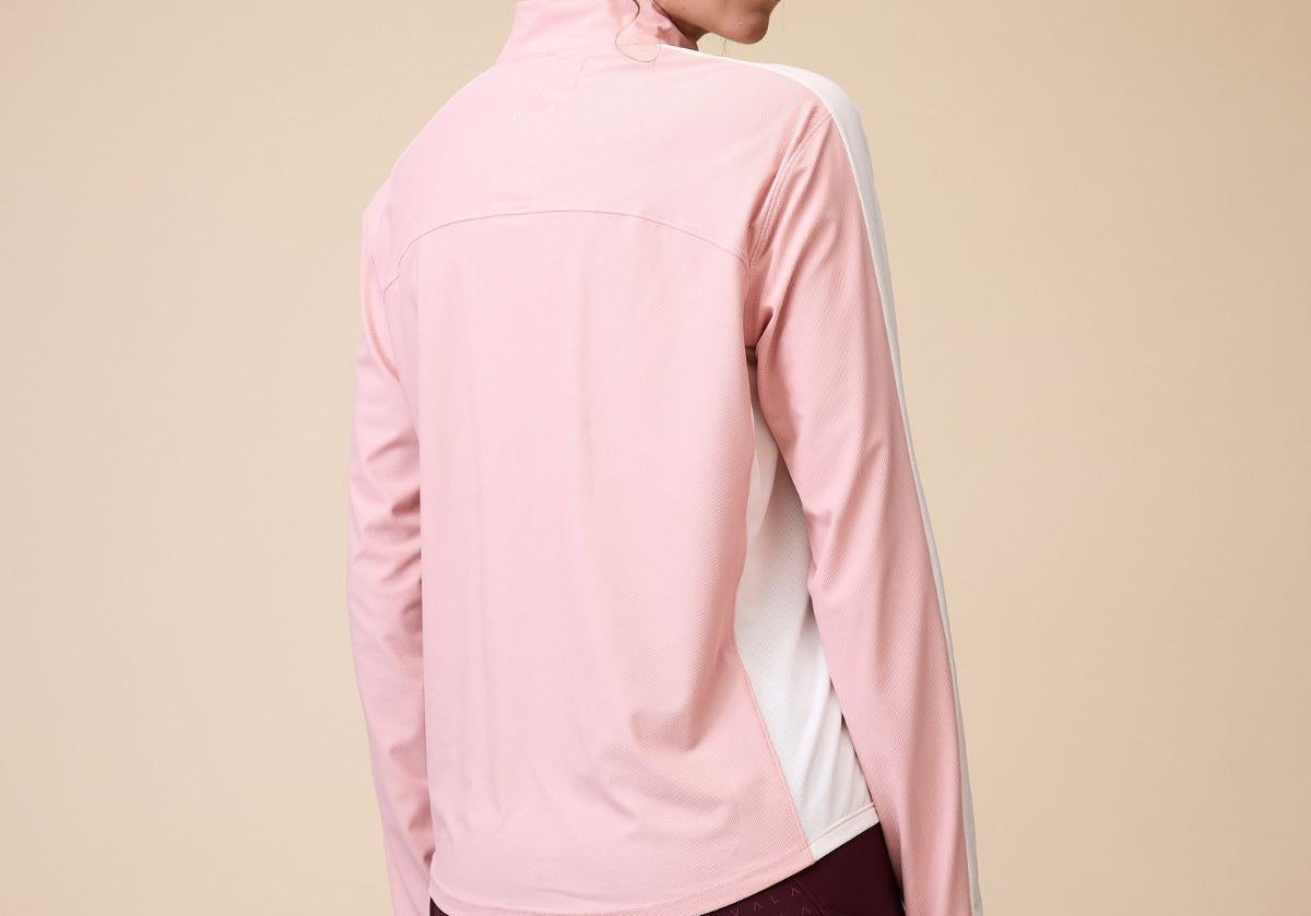 Sun Protection Shirt in Pastel Pink - Back