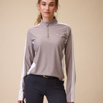 Sun Protection Shirt in Taupe - Front