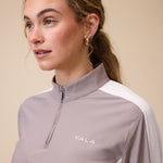 Sun Protection Shirt in Taupe - Details