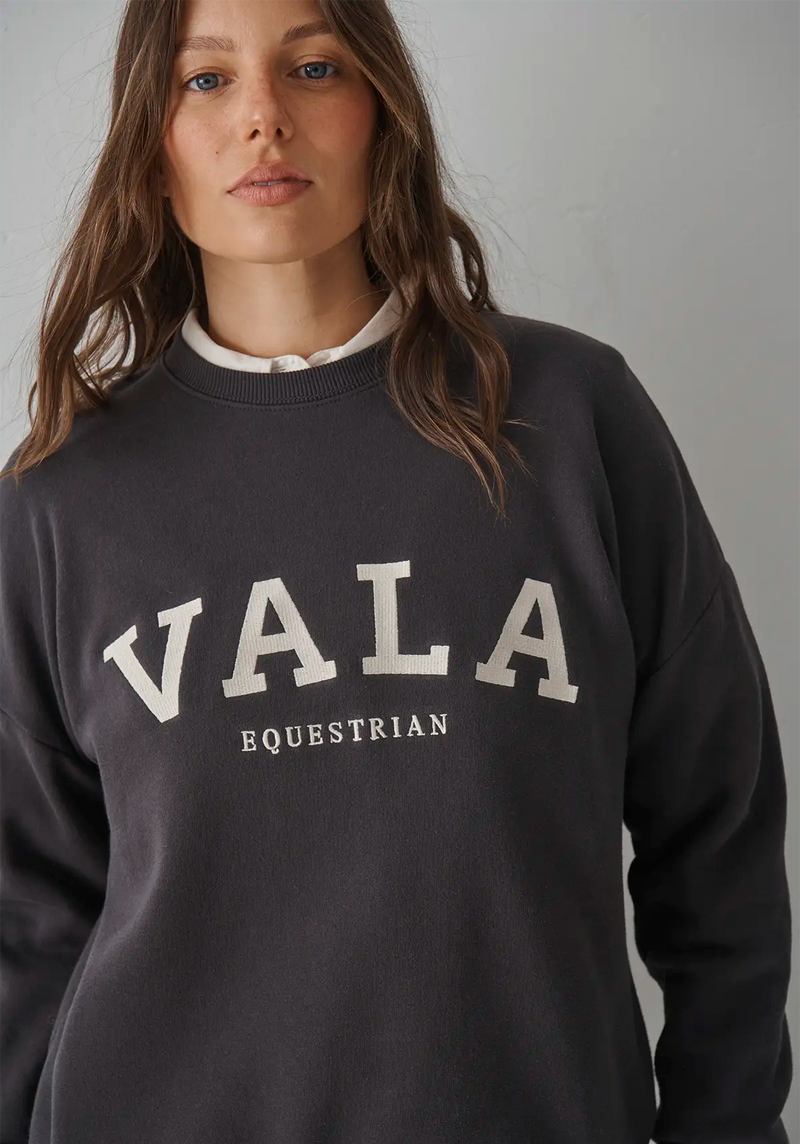 VALA Academy Fleece - Washed Black