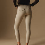 Beige Ultimate Button Up Breeches - Back