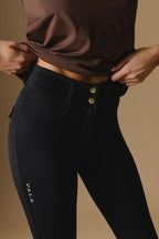 Ultimate Button Up Breeches - Black