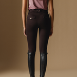 Ultimate Button Up Breeches - Chocolate Back