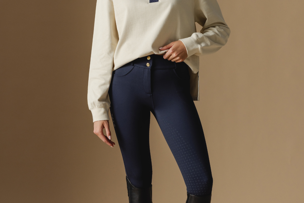 Ultimate Button Up Breeches - Navyy