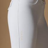 White Ultimate Button Up Breeches - side