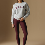 Grey VALA Academy Fleece - Front
