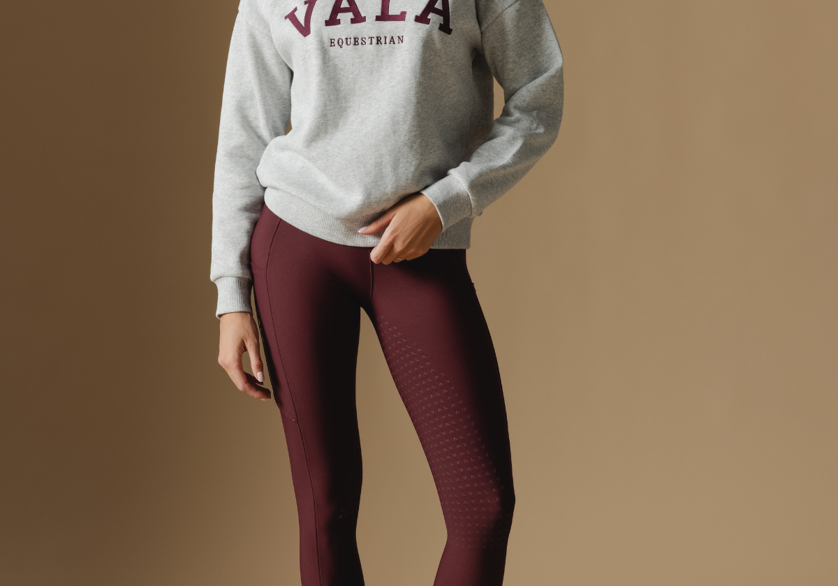 Grey VALA Academy Fleece - Front