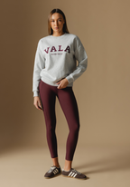 Grey VALA Academy Fleece - Front