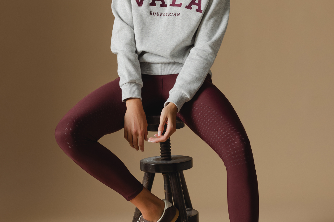 Grey VALA Academy Fleece - Front view