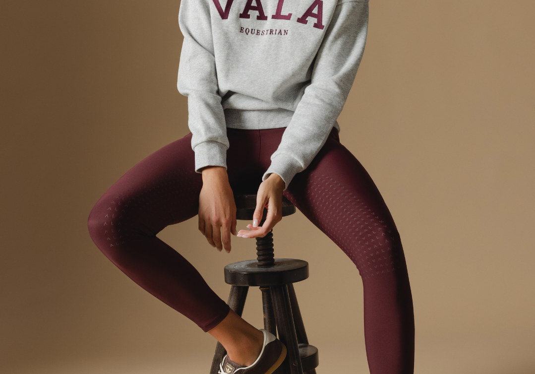 Grey VALA Academy Fleece - Front view