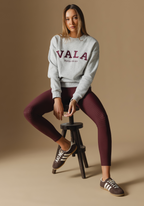 Grey VALA Academy Fleece - Front view